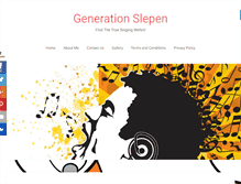 Tablet Screenshot of generationslepen.com